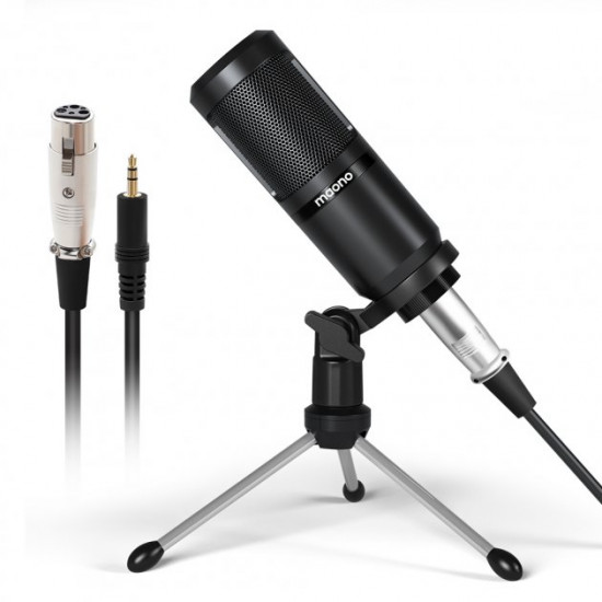 Студийный конденсаторный микрофон Maono AU-PM360TR (Черный) Студийный конденсаторный микрофон Maono AU-PM360TR (Черный)