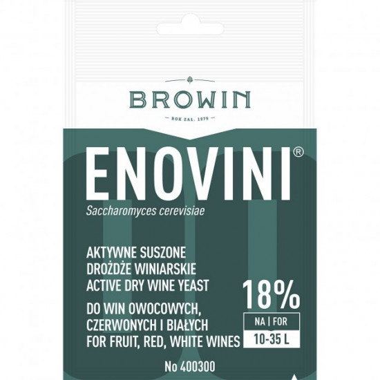 Browin Enovini дріжджі винні сухі, 7г Browin Enovini дріжджі винні сухі, 7г