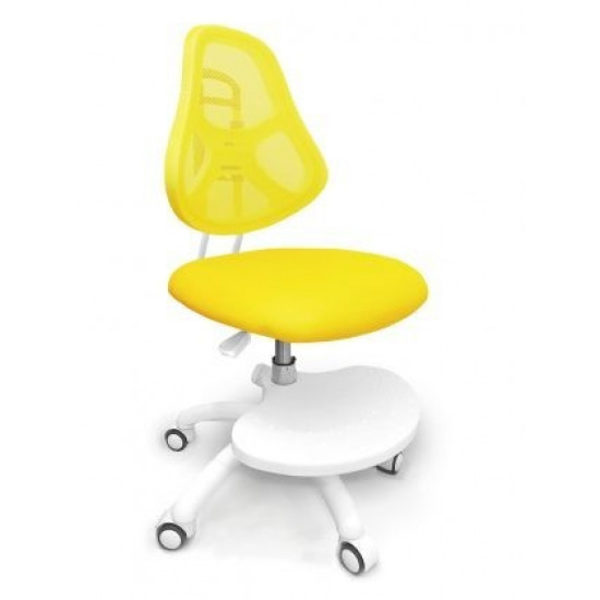 Дитяче крісло ErgoKids Y-400 оббивка жовта однотонна Y-400 YE Дитяче крісло ErgoKids Y-400 оббивка жовта однотонна Y-400 YE