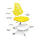 Дитяче крісло ErgoKids Y-400 оббивка жовта однотонна Y-400 YE Дитяче крісло ErgoKids Y-400 оббивка жовта однотонна Y-400 YE