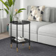 Журнальний столик IKEA ASPEROD 45 см чорний (104.621.80) Журнальний столик IKEA ASPEROD 45 см чорний (104.621.80)