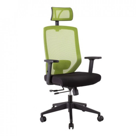 Крісло офісне Home4You JOY black-green Крісло офісне Home4You JOY black-green