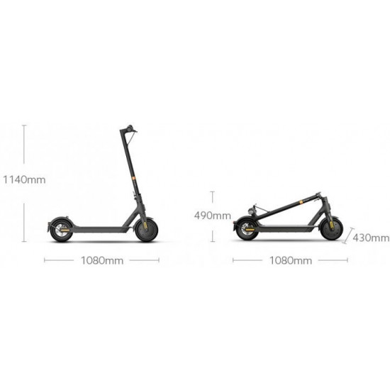 Електричний самокат Xiaomi Mi Electric Scooter 1S Black Електричний самокат Xiaomi Mi Electric Scooter 1S Black