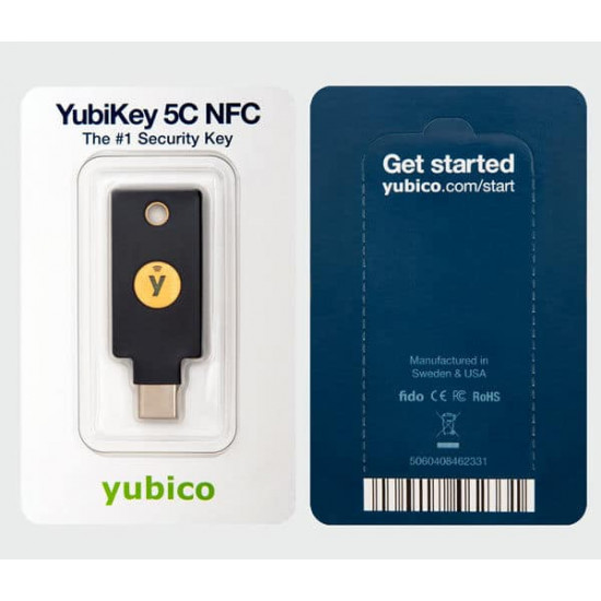 Апаратний ключ Yubico Yubikey 5C NFC Апаратний ключ Yubico Yubikey 5C NFC