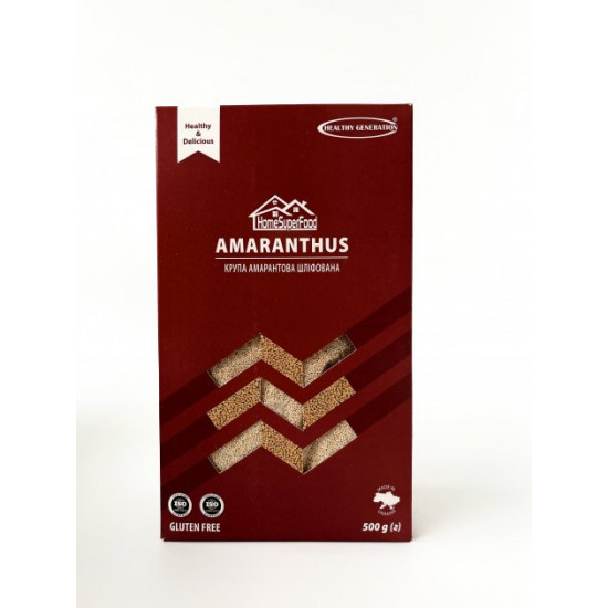  Крупа амарантовая Healthy Generation без глютена 500 г (4820219570134)