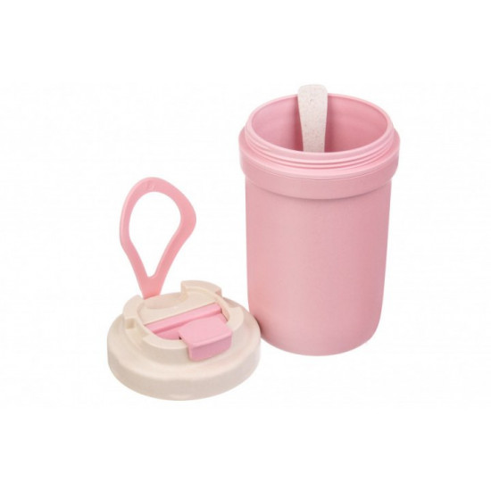 Eco thermos glass 68-1267 500ml pink Eco thermos glass 68-1267 500ml pink