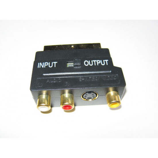 Переходник RGB Scart - Композитный RCA+S-Video Переходник RGB Scart - Композитный RCA+S-Video