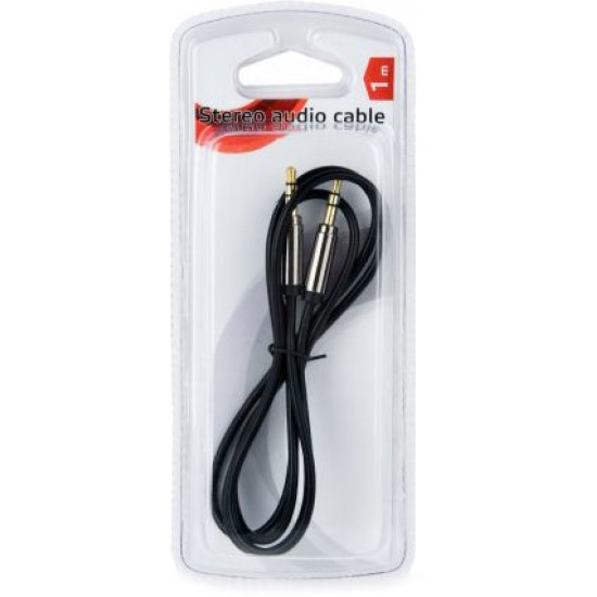 Cablexpert Cable 3.5mm - 3.5mm 1m Black (CCAPB-444-1M) Cablexpert Cable 3.5mm - 3.5mm 1m Black (CCAPB-444-1M)