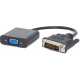 Перехідник Cablexpert DVI-D - VGA 0.2 м Чорний (A-DVID-VGAF-01) Перехідник Cablexpert DVI-D - VGA 0.2 м Чорний (A-DVID-VGAF-01)