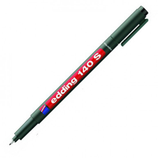 Permanent black marker 0.3 mm, Edding OHP e-140 S Permanent black marker 0.3 mm, Edding OHP e-140 S