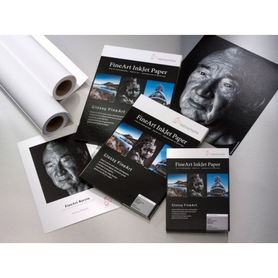 Photo paper Hahnemuhle FineArt Baryta 325 g/m?, glossy, A3+, 25 sheets Photo paper Hahnemuhle FineArt Baryta 325 g/m?, glossy, A3+, 25 sheets
