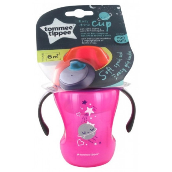 Чашка-непроливайка Tommee Tippee Розовая 230 мл (5010415471109_розовая) Чашка-непроливайка Tommee Tippee Розовая 230 мл (5010415471109_розовая)