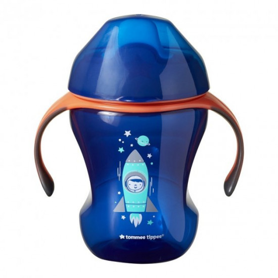 Чашка-непроливайка Tommee Tippee Синяя 230 мл (5010415471109_синий) Чашка-непроливайка Tommee Tippee Синяя 230 мл (5010415471109_синий)
