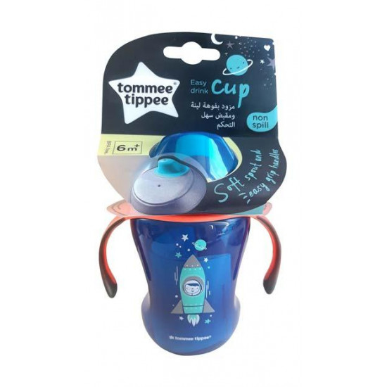 Чашка-непроливайка Tommee Tippee Синяя 230 мл (5010415471109_синий) Чашка-непроливайка Tommee Tippee Синяя 230 мл (5010415471109_синий)