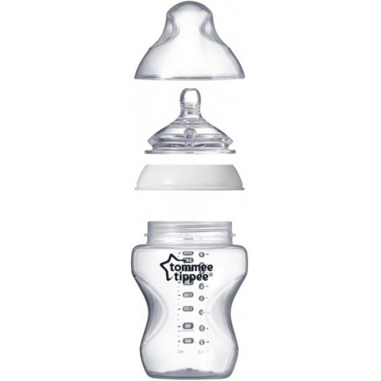 Пляшечка для годування Closer to Nature 340 мл Tommee Tippee (5010415226013) Пляшечка для годування Closer to Nature 340 мл Tommee Tippee (5010415226013)