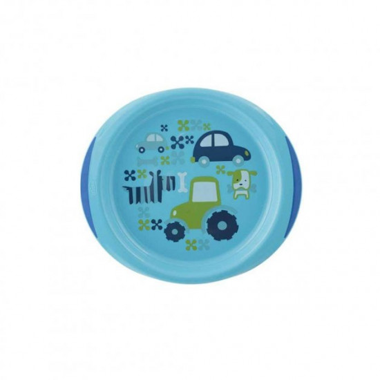Набор тарелок Chicco Easy Feeding Blue (16002.20) Набор тарелок Chicco Easy Feeding Blue (16002.20)