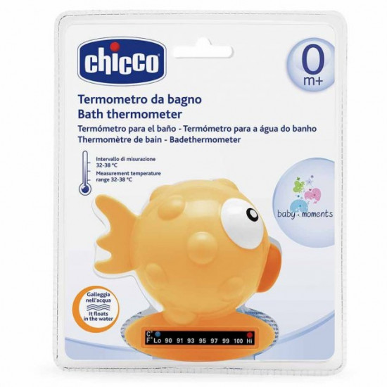 Термометр для ванной Chicco Рыбка Оранжевый (06564.00) Термометр для ванной Chicco Рыбка Оранжевый (06564.00)