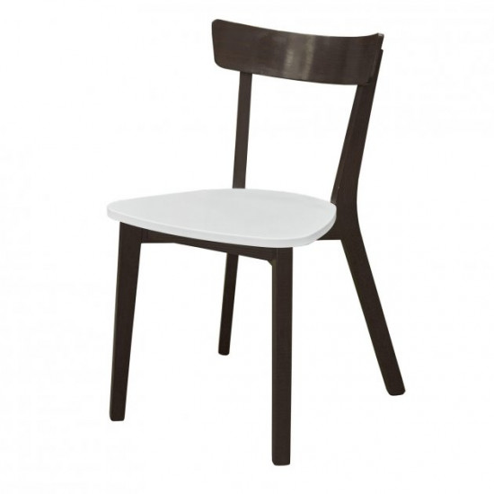 Chair Franco 805*470*520 (2 pcs.) Wenge wood/seat color white Furniture Service Chair Franco 805*470*520 (2 pcs.) Wenge wood/seat color white Furniture Service