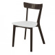 Chair Franco 805*470*520 (2 pcs.) Wenge wood/seat color white Furniture Service Chair Franco 805*470*520 (2 pcs.) Wenge wood/seat color white Furniture Service