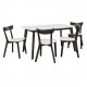 Chair Franco 805*470*520 (2 pcs.) Wenge wood/seat color white Furniture Service Chair Franco 805*470*520 (2 pcs.) Wenge wood/seat color white Furniture Service