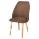Allegro chair 930*530*550 Beech wood/Fuji fabric color Brown Furniture Service Allegro chair 930*530*550 Beech wood/Fuji fabric color Brown Furniture Service