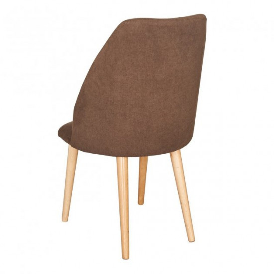 Allegro chair 930*530*550 Beech wood/Fuji fabric color Brown Furniture Service Allegro chair 930*530*550 Beech wood/Fuji fabric color Brown Furniture Service