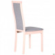 Dining chair Burton 1000*450*540 Wood Beech/Textiles, color bleached beech/cappuccino AMF Dining chair Burton 1000*450*540 Wood Beech/Textiles, color bleached beech/cappuccino AMF
