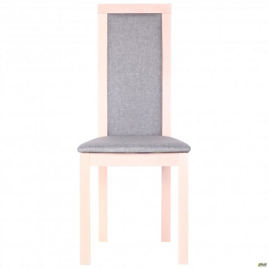 Dining chair Burton 1000*450*540 Wood Beech/Textiles, color bleached beech/cappuccino AMF Dining chair Burton 1000*450*540 Wood Beech/Textiles, color bleached beech/cappuccino AMF