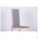 Dining chair Burton 1000*450*540 Wood Beech/Textiles, color bleached beech/cappuccino AMF Dining chair Burton 1000*450*540 Wood Beech/Textiles, color bleached beech/cappuccino AMF
