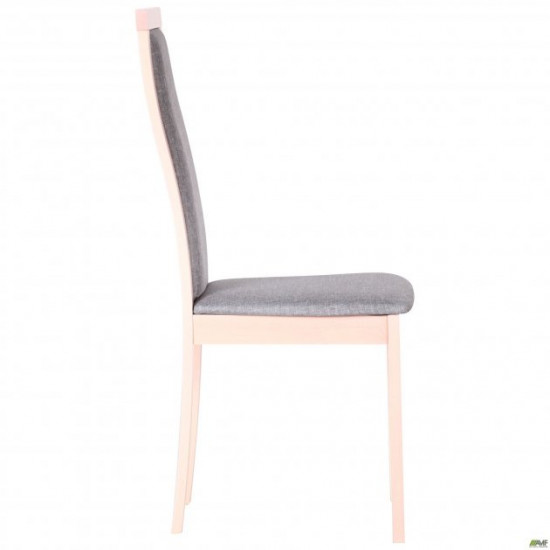 Dining chair Burton 1000*450*540 Wood Beech/Textiles, color bleached beech/cappuccino AMF Dining chair Burton 1000*450*540 Wood Beech/Textiles, color bleached beech/cappuccino AMF