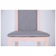 Dining chair Burton 1000*450*540 Wood Beech/Textiles, color bleached beech/cappuccino AMF Dining chair Burton 1000*450*540 Wood Beech/Textiles, color bleached beech/cappuccino AMF