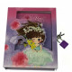 Notebook for girls with a lock 16.5x13x3.5 cm 30734 Notebook for girls with a lock 16.5x13x3.5 cm 30734