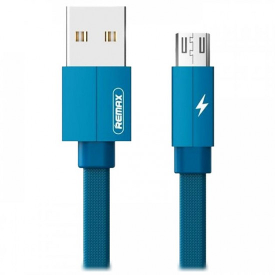 Кабель micro USB 1 м Kerolla синий Remax RC-094m Кабель micro USB 1 м Kerolla синий Remax RC-094m
