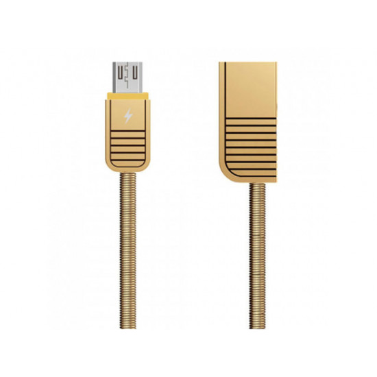 microUSB cable Linyo RC-088m 1m gold Remax 310063 microUSB cable Linyo RC-088m 1m gold Remax 310063