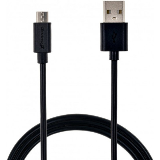 Кабель Grand-X USB-micro USB PM025B 2.5 м Black (PM025B) Кабель Grand-X USB-micro USB PM025B 2.5 м Black (PM025B)