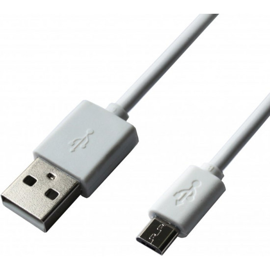 Cable Grand-X USB-micro USB PM025W 2.5 m White (PM025W)