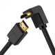 Cable UGREEN HD103 HDMI Cable Right Angle 270 Degree 1m Black (10120) Cable UGREEN HD103 HDMI Cable Right Angle 270 Degree 1m Black (10120)