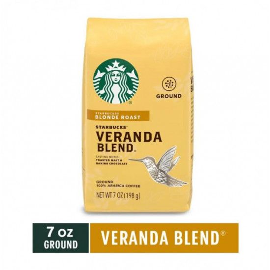 Кофе молотое Starbucks Veranda Blend — 100% Arabica 198g (2555) Кофе молотое Starbucks Veranda Blend — 100% Arabica 198g (2555)