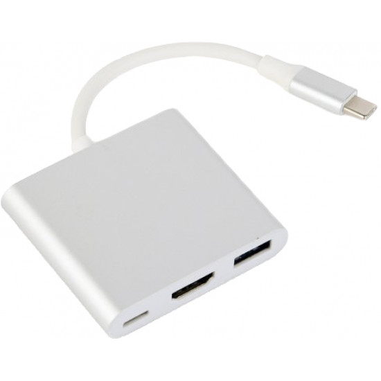 Адаптер-перетворювач Cablexpert A-CM-HDMIF-02-SV Адаптер-перетворювач Cablexpert A-CM-HDMIF-02-SV