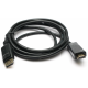 Кабель PowerPlant DisplayPort - HDMI 1.8 м (KD00AS1237) Кабель PowerPlant DisplayPort - HDMI 1.8 м (KD00AS1237)