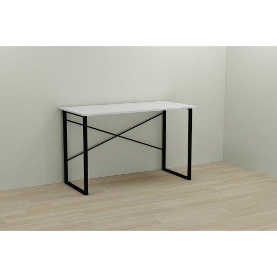 Компьютерный стол Ferrum-decor Дейв 75x100x60 черный ДСП Белое 16мм Компьютерный стол Ferrum-decor Дейв 75x100x60 черный ДСП Белое 16мм