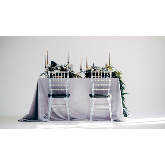 Стілець REMY-DECOR Чіаварі полікарбонат прозорий 1шт Стілець REMY-DECOR Чіаварі полікарбонат прозорий 1шт