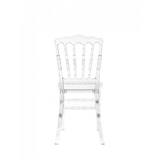 Стул REMY-DECOR Кьявари Наполеон поликарбонат прозрачный 1шт Стул REMY-DECOR Кьявари Наполеон поликарбонат прозрачный 1шт