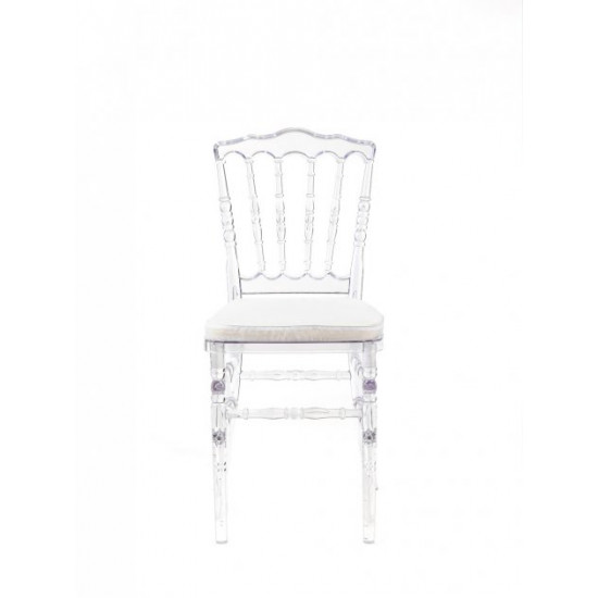 Стул REMY-DECOR Кьявари Наполеон поликарбонат прозрачный 1шт Стул REMY-DECOR Кьявари Наполеон поликарбонат прозрачный 1шт