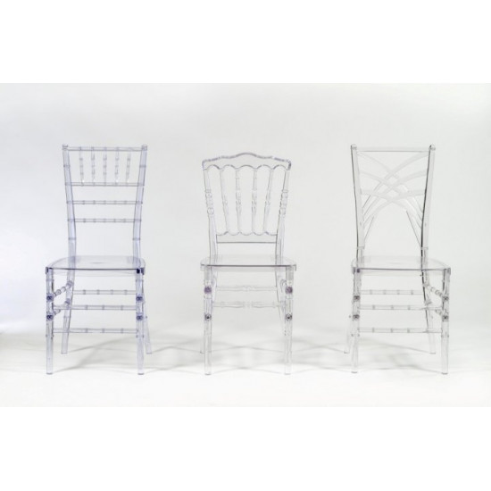 Стул REMY-DECOR Кьявари Наполеон поликарбонат прозрачный 1шт Стул REMY-DECOR Кьявари Наполеон поликарбонат прозрачный 1шт