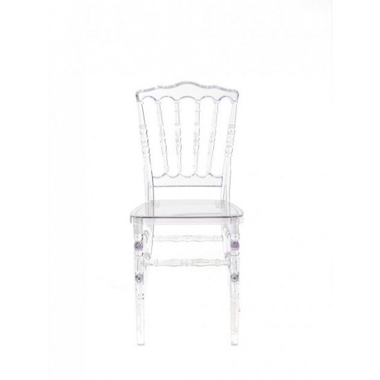 Стул REMY-DECOR Кьявари Наполеон поликарбонат прозрачный 1шт Стул REMY-DECOR Кьявари Наполеон поликарбонат прозрачный 1шт