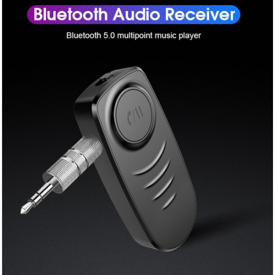 Bluetooth 5.0 приемник с микрофоном Q Sound J19 Pro receiver Bluetooth 5.0 приемник с микрофоном Q Sound J19 Pro receiver