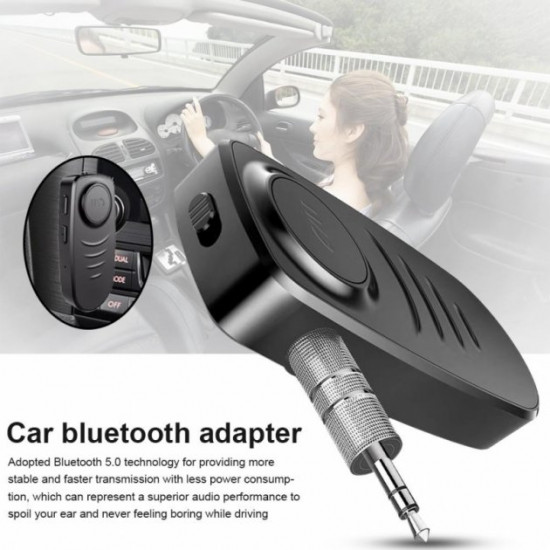 Bluetooth 5.0 приемник с микрофоном Q Sound J19 Pro receiver Bluetooth 5.0 приемник с микрофоном Q Sound J19 Pro receiver