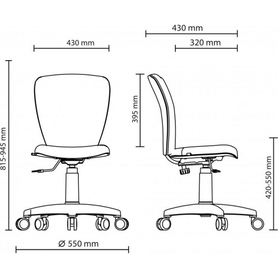 Крісло Nowy Styl POLLY ordf GTS CM-01 Крісло Nowy Styl POLLY ordf GTS CM-01
