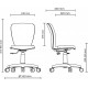 Крісло Nowy Styl POLLY ordf GTS CM-01 Крісло Nowy Styl POLLY ordf GTS CM-01